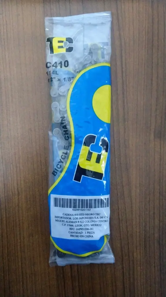 CADENA 410 SDT NEGRO TEC