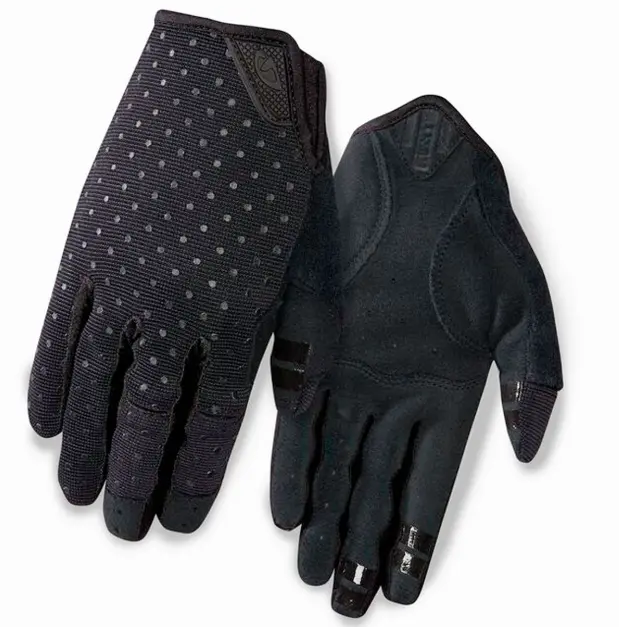 GUANTES GIRO MONTAÑA LA DND MUJER COMPLETO NEGRO (S)