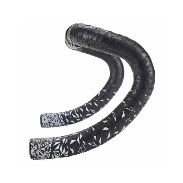 [SU-BT-60] CINTA DE MANILLAR SUPACAZ STICKY KUSH STAR FADE BLANCO/PLUGZ NEGRO