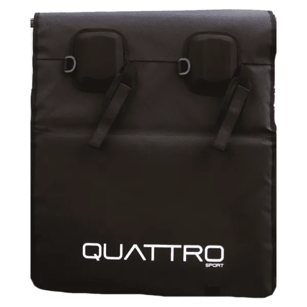 [TP-02] TAPETE PARA CAJUELA QUATTRO SPORT NEGRO PARA 2 BICICLETAS