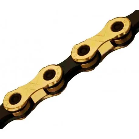 [419299] CADENA KMC MODELO X12 TI COLOR ORO 126 ESLABONES MEDIDA 1/2 X 11/128