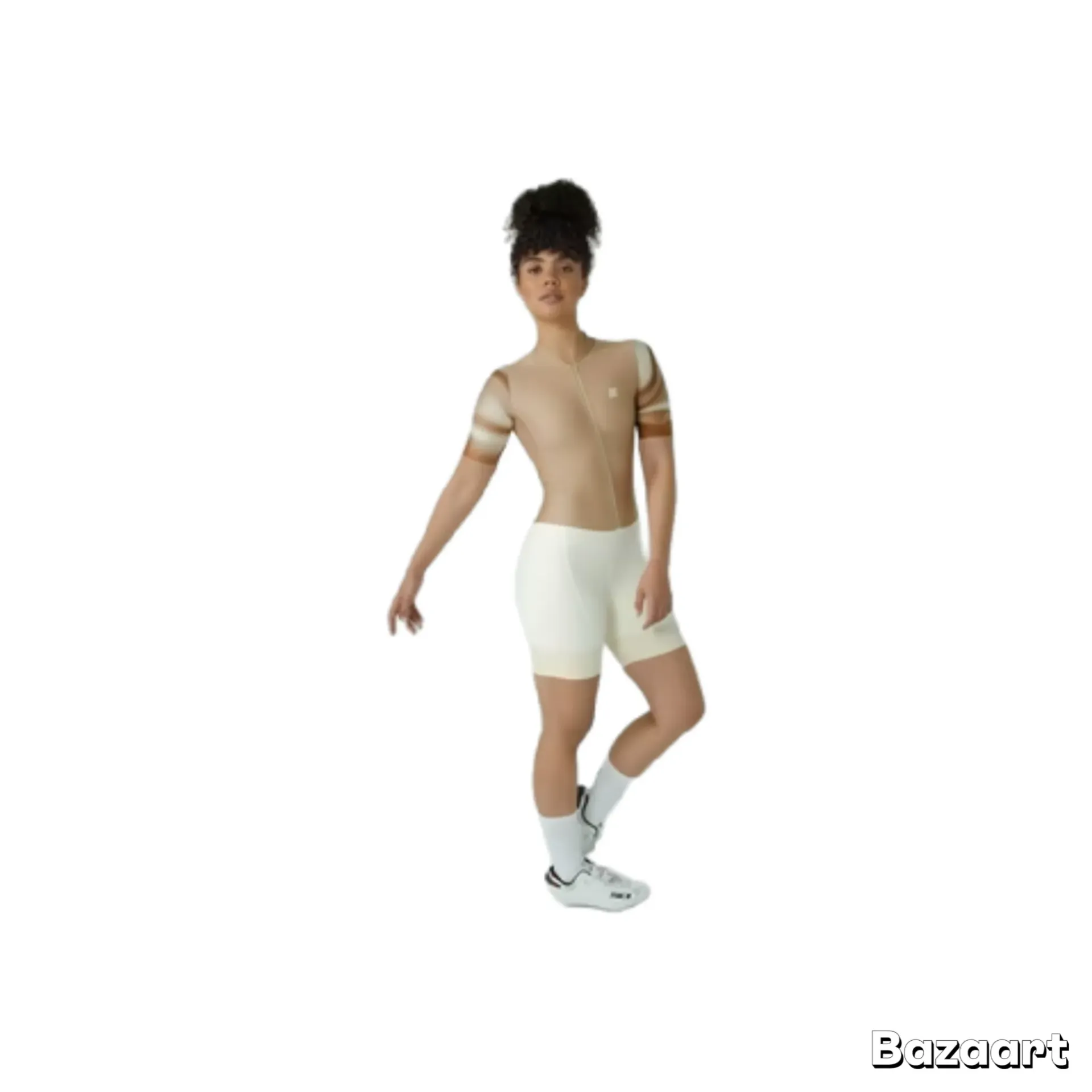 ENTERIZO KAFITT FLOWTECH BEIGE (XS, LARGA)