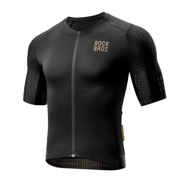 JERSEY ROCKBROS NEGRO MANGA CORTA HOMBRE