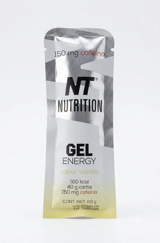 NT NUTRITION GEL ENERGÉTICO SABOR VAINILLA