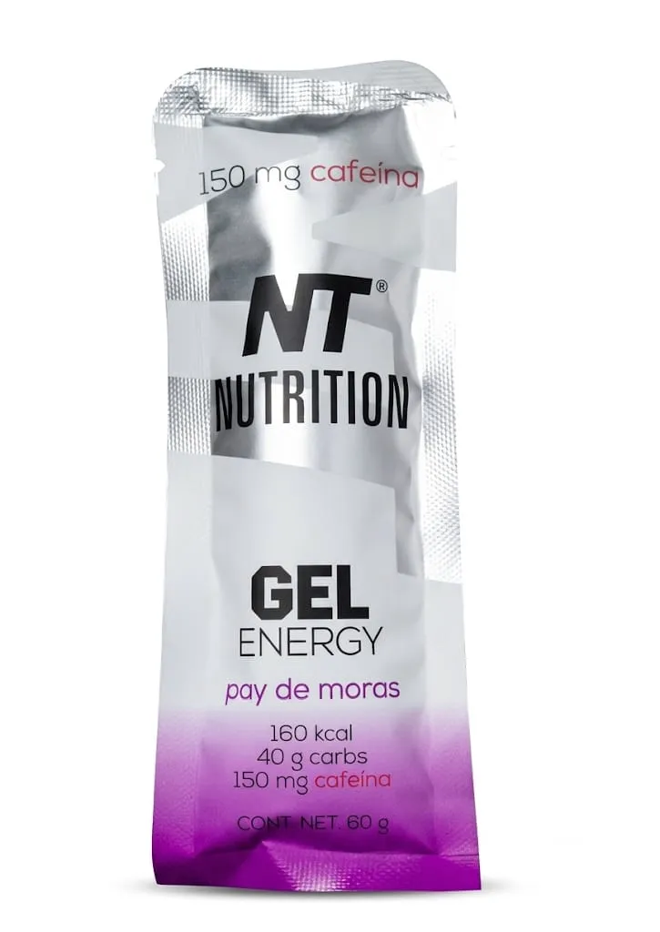 NT NUTRITION GEL ENERGÉTICO SABOR PAY DE MORAS