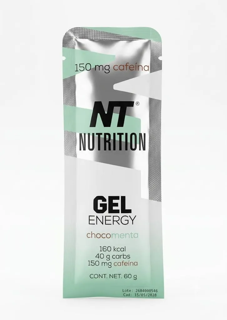 NT NUTRITION GEL ENERGÉTICO SABOR CHOCOMENTA
