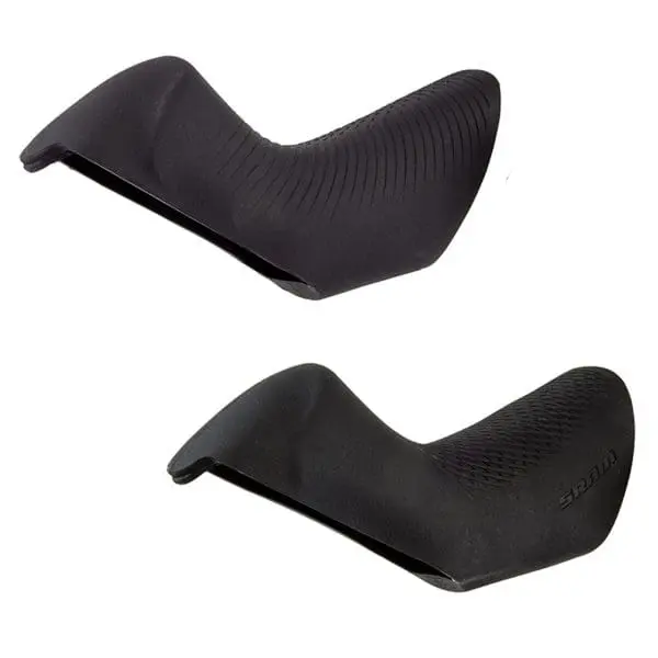 CUBIERTAS PALANCA FRENO SRAM RUTA RED/FORCE RIVAL 22V CAUCHOS NEGROS