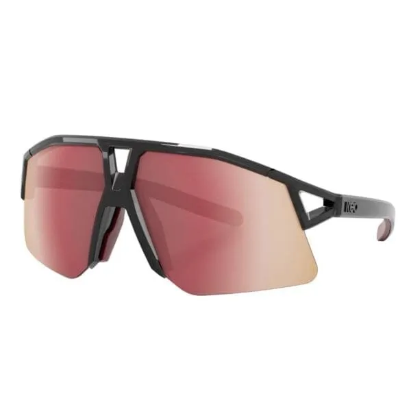[OEY00013 STRADE-BIANCHE 839.00] LENTES KOO HYPE STRADE BIANCHE BLACK GLASS/SIENA RED MIRROR