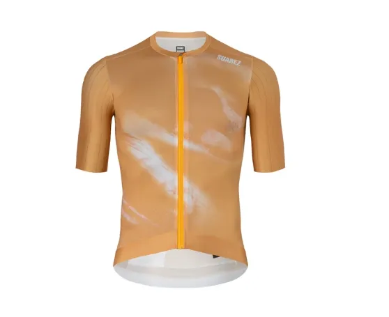 JERSEY SUAREZ MANGA CORTA PERFORMANCE HOMBRE (VELOCITY AMBAR YELLOW 2.4)