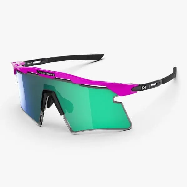[EY441714] LENTES SCICON AEROSHADE 2.0 TITANIUM ROSA FLUO/MULTIESPEJO AZUL-VERDE