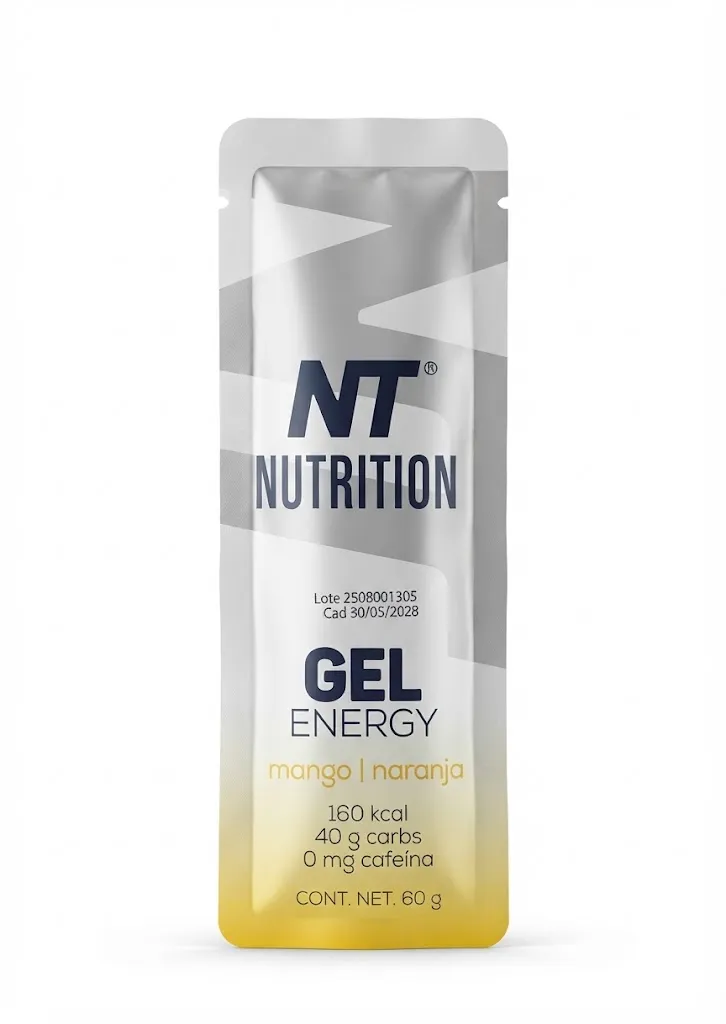 NT NUTRITION GEL ENERGÉTICO SABOR MANGO-NARANJA