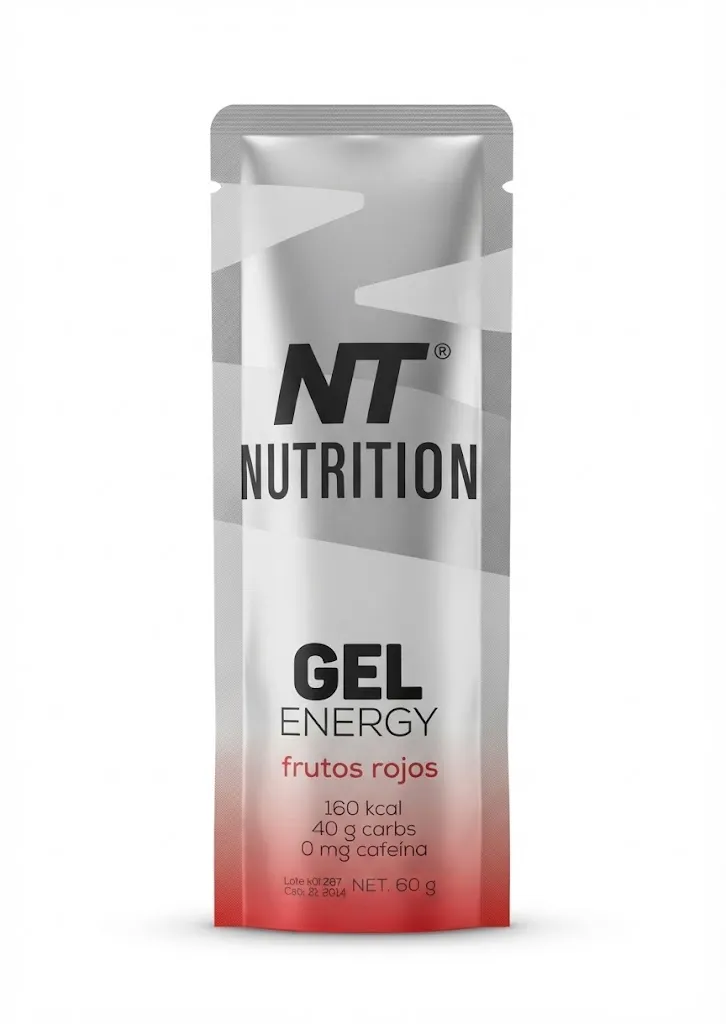 NT NUTRITION GEL ENERGÉTICO SABOR FRUTOS ROJOS
