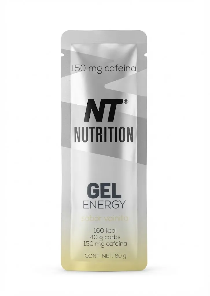 NT NUTRITION GEL ENERGÉTICO SABOR VAINILLA CON CAFEINA