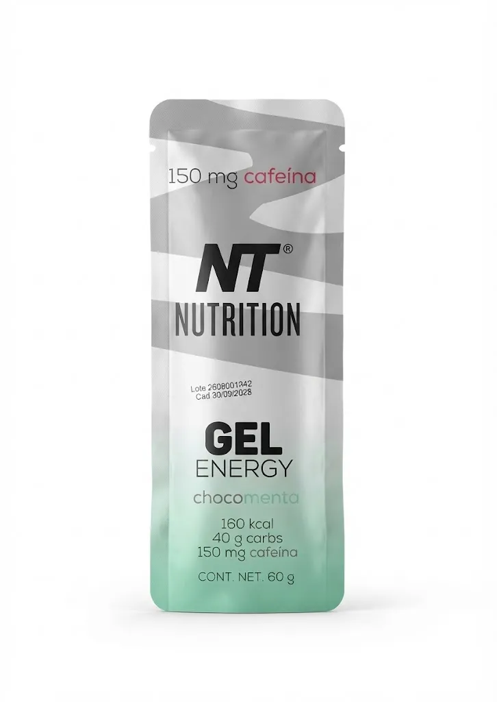 NT NUTRITION GEL ENERGÉTICO SABOR CHOCOMENTA CON CAFEINA