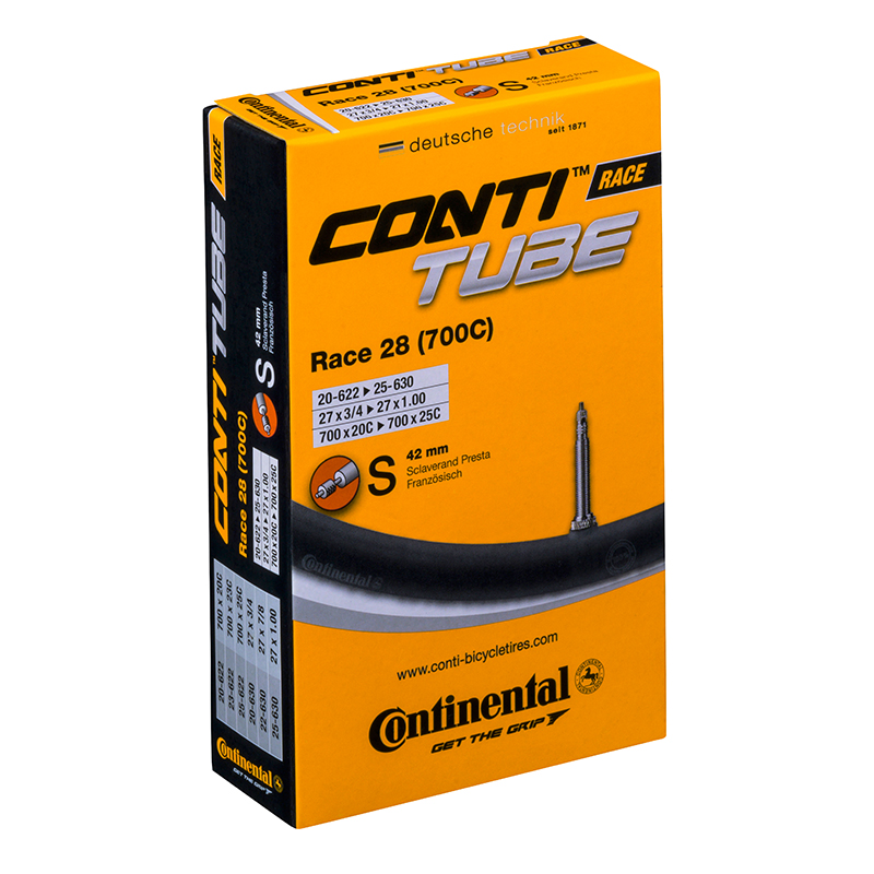 [000543] CAMARA CONTINENTAL RACE 28 700X20-25C PRESTA (60 mm)
