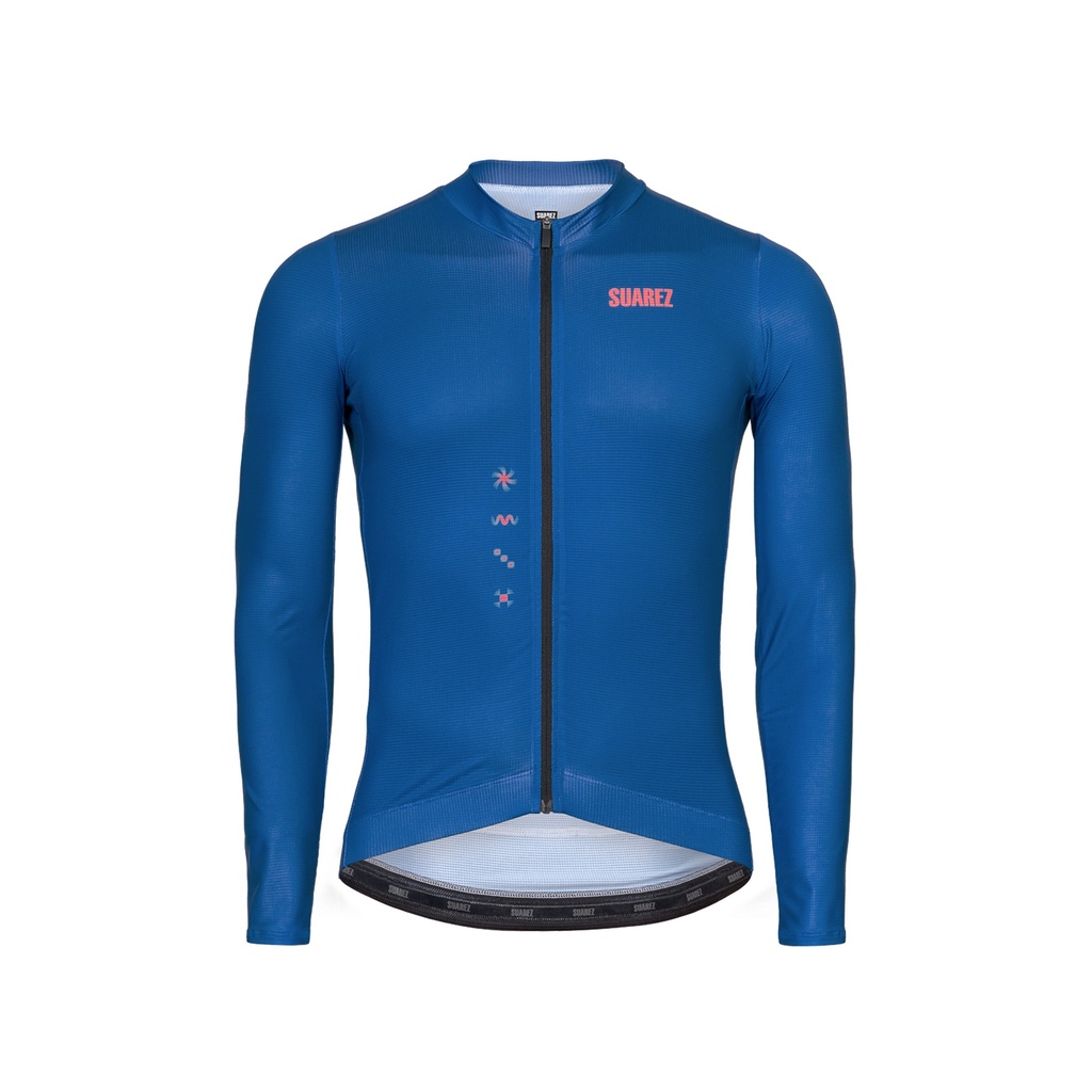 JERSEY SUAREZ MANGA LARGA CLASSIC HOMBRE EASE 2.4 (Blue Quartz, S)