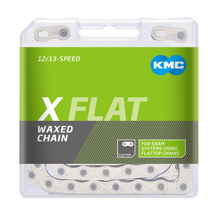 CADENA KMC XFLAT GO WAX 12V 126 ESLABONES