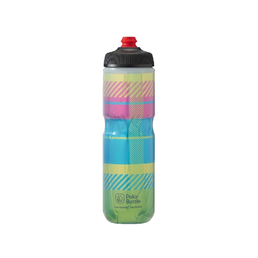ANFORA POLAR TÉRMICA DE 24 OZ BREAKAWAY – TARTAN GREEN/BLUE