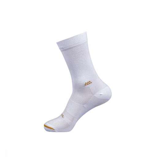[000478] CALCETAS HUIZAPOL ELITE BLANCA-DORADO