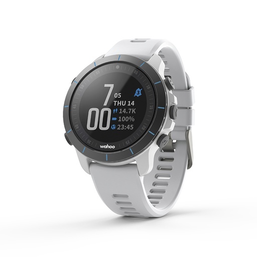 [000902] ELEMNT RIVAL – RELOJ INTELIGENTE MULTIDEPORTE CON GPS – BLANCO WAHOO