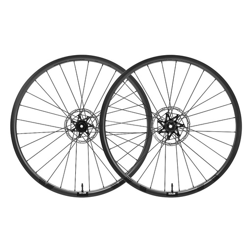 [001227] JUEGO DE RINES FFWD OUTLAW MTB FULL CARBON FFWD BOOST (MICROSPLINE) NEGRO MATTE