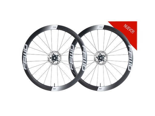 [001228] JUEGO DE RINES FFWD RYOT (44MM) FULL CARBON FFWD (XDR) NEGRO (CALCAS BLANCAS)