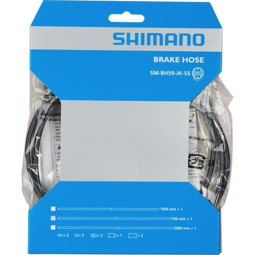 [SM-BH59-JK-SS 1290797] MANGUERA DE FRENO 1700 MM SHIMANO