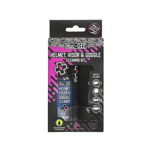 MUC-OFF KIT DE LIMPIEZA PARA LENTES GOOGLES Y MÁS