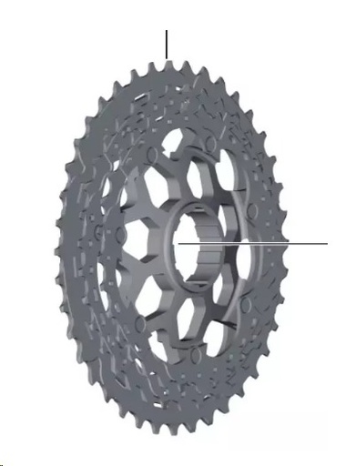[1290251] PIÑON SHIMANO 21-24-27 DIENTES 11-40 CS-M8000