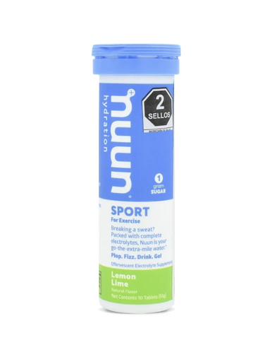[002044] SPORT HYDRATION NUUN 10 SERVINGS LEMON LIME
