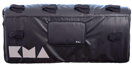 [002065] TAPETE BIKE PAD KMA CHICO NEGRO / REFLEJANTE PARA 4 BICIS