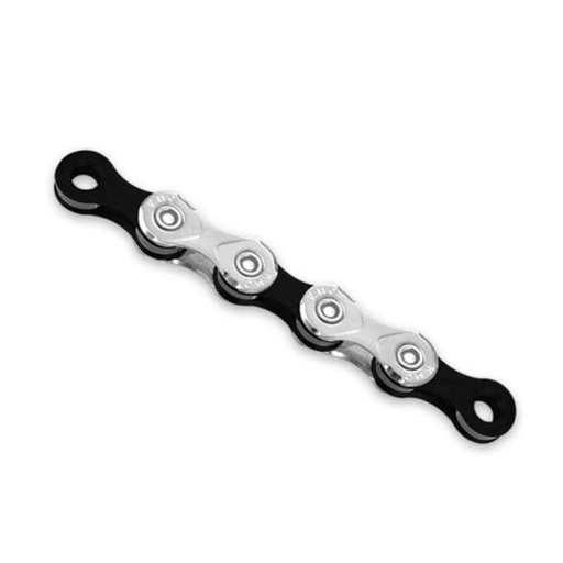 [000417] CADENA KMC 11v X11 Plata/Negro 118E