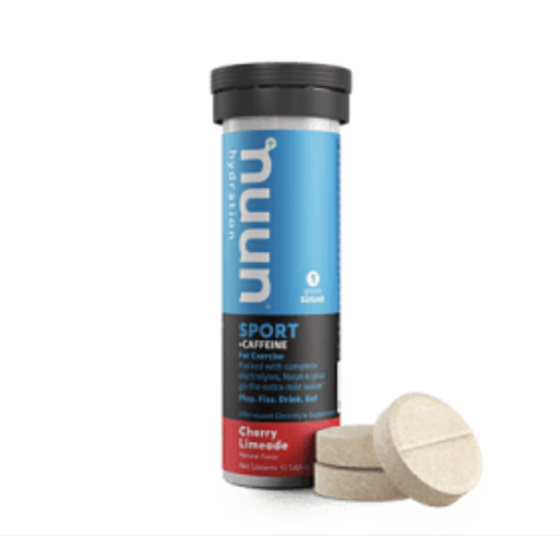 [002043] SPORT HYDRATION NUUN 10 SERVINGS CHERRY LIMEADE CON CAFEINA 