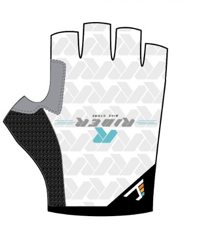 [001093] GUANTES HANDSKE CORTOS RIDER BLANCO