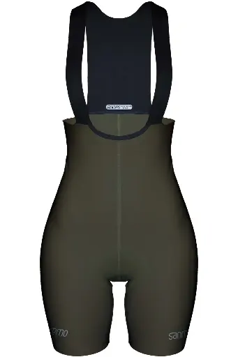 [000256] BIB SHORT STRADE VERDE HOMBRE SANREMO  