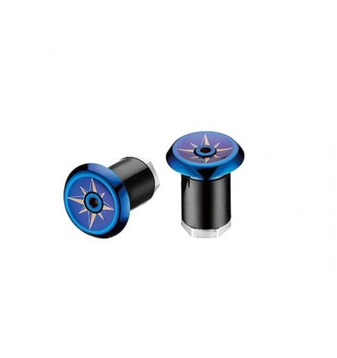 Tapones Ciclovation Vortex Aluminio MTB/Ruta Aurora