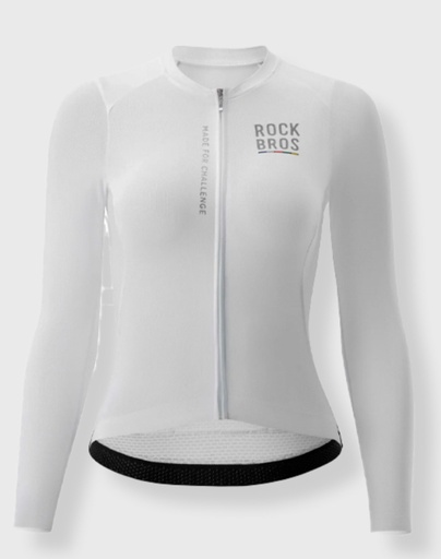 JERSEY ROCKBROS BLANCO DAMA