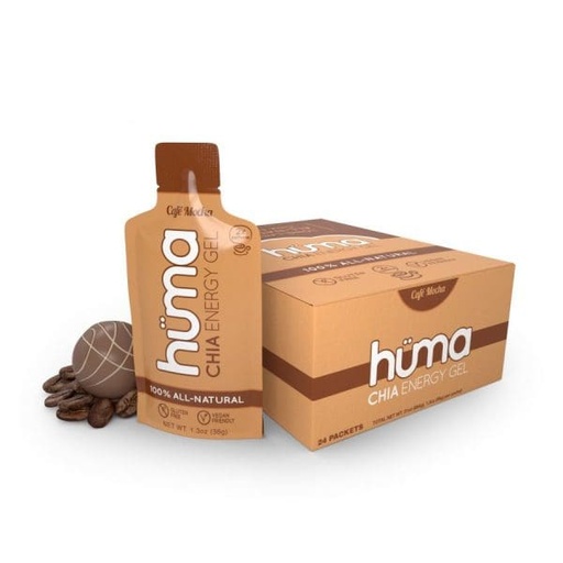 Huma Chia Energy Gel Cafe Mocha 