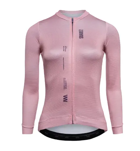 JERSEY SUAREZ MANGA LARGA LOCK OLD ROSE 2.4