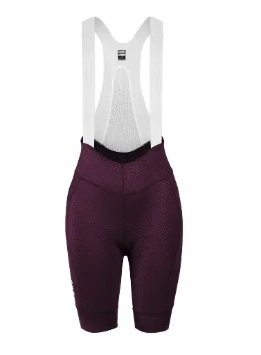 BIB SHORT SUAREZ PRO (HARD PURPLE 2.4) DAMA 