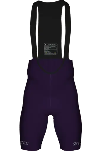 BIB SHORT STRADE VIOLETA CABALLERO SANREMO  