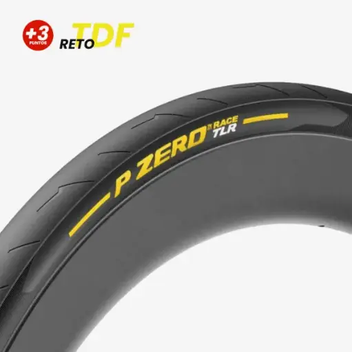 [8019227420449]  Llanta Pirelli P Zero Race TLR Yellow Edition 700×28