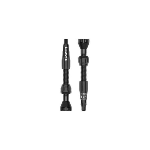 VALVULAS TLR CNC LEZYNE NEGRO 60 MM 