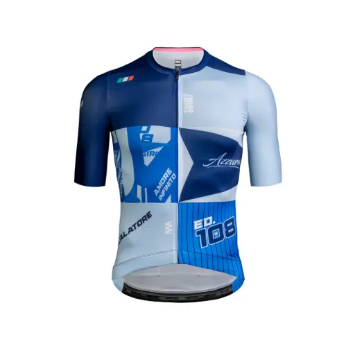 Jersey SUAREZ Manga Corta Avant Hombre (MAGLIA AZZURRA 25 2.5