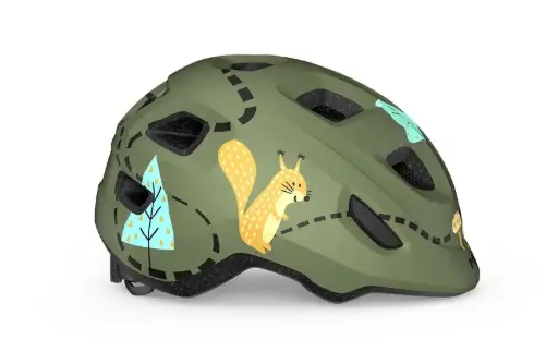 CASCO INFANTIL MET HOORAY VERDE BOSQUE