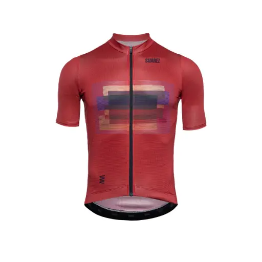 Jersey SUAREZ Manga Corta Classic Hombre (EASE HAUTE RED 2.4)