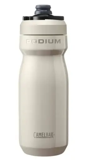 ANFORA CAMELBAK PODIUM STEEL AISLADA 530 ML. GRIS PIEDRA TERMICA ACERO INOXIDABLE