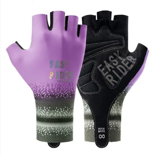 GUANTES CORTOS DE MUÑECA ROCKBROS ROSAS