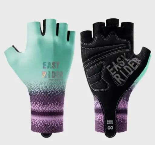 GUANTES CORTOS DE MUÑECA ROCKBROS TURQUESA
