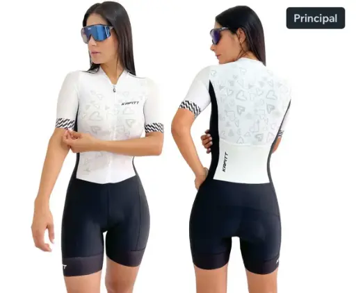 Enterizo KAFITT BLANCO CON CORAZONES